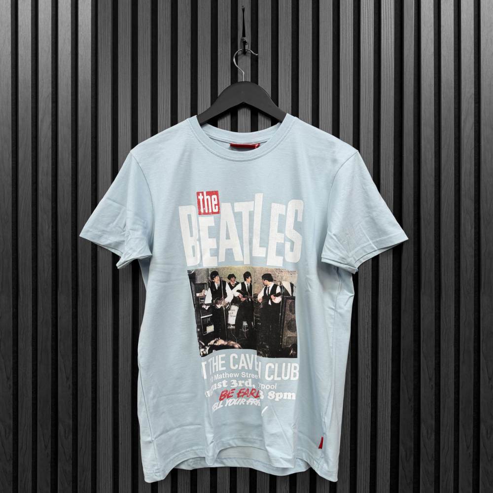 The Beatles - Unplugged Cavern Unisex Tshirt - Blue